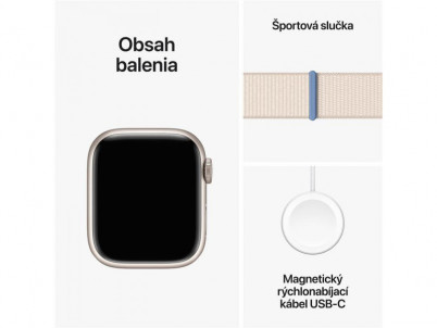 APPLE Watch SERIES 9 GPS, 45mm St Al St Sp Loop