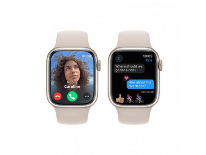 APPLE Watch SERIES 9 GPS, 41mm St Al St Sp Ban M/L