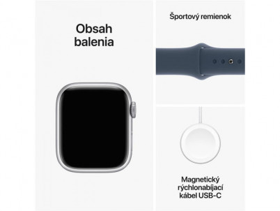 APPLE Watch SERIES 9 GPS+Cell, 45mm, SA SBS B M/L