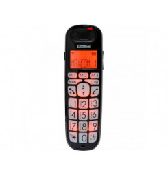 MAXCOM MC6800 DECT, Telefónny prístroj, čierny