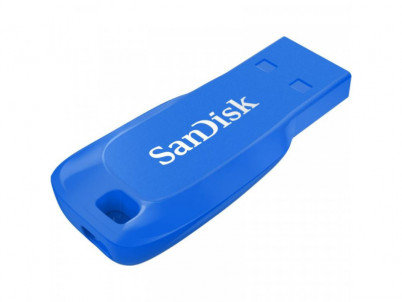 SanDisk USB Cruzer Blade 32GB, modrý