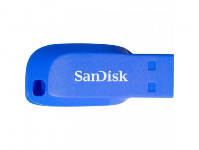 SanDisk USB Cruzer Blade 32GB, modrý