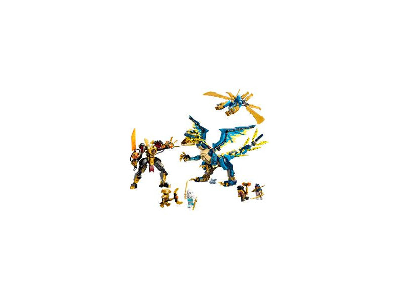 Živelný drak proti rob.císarovnej LEGO