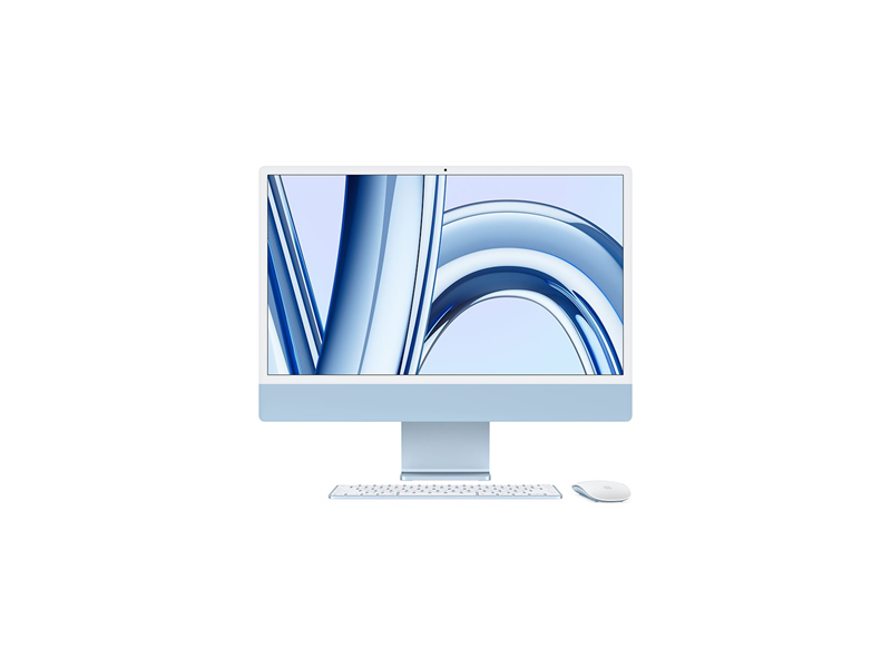 APPLE iMac (2023) 23,5" 4.5K M3 10GPU/8/256/Int/Bl