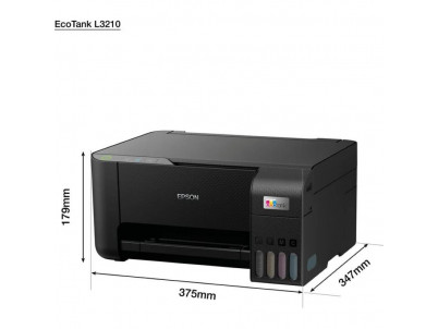 EPSON EcoTank L3210, Multifunkcia, A4, čierna