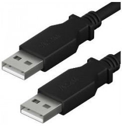 YCU 012 BK USB A 2.0 M/M Prop.kab YENKEE