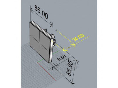 WOOX R7063, Smart wall light switch ZigBee