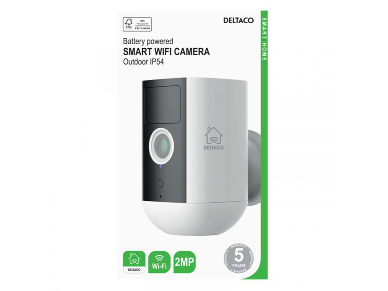 DELTACO SH-IPC09, SMART HOME WiFi kamera