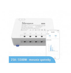 SONOFF POW R3, eWeLink Prepínač s meraním spo.