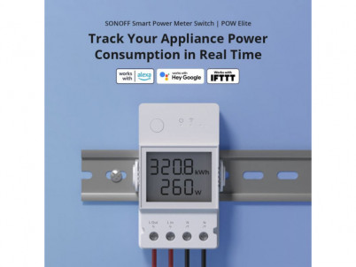 SONOFF POW R316D, eWeLink Prepínač s meraním spo.