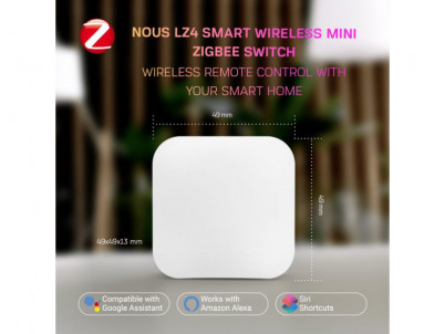 NOUS LZ4, Tuya/ZigBee MINI Switch, prepínač