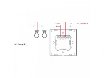 SONOFF NSPanel-EU, eWeLink, Centrálny panel