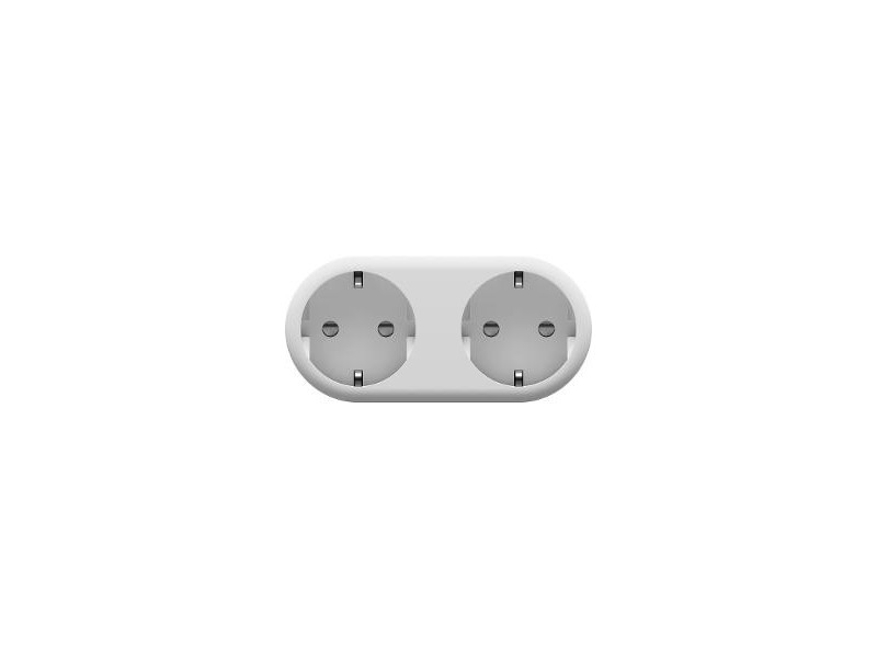 Smart Plug Dual dvojitá zásuvka TESLA