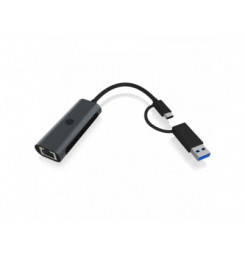 RAIDSONIC ICY BOX IB-LAN301-C3, LAN Adaptér USB C