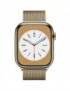 Watch S8 Cell GPS 45 Gold Steel Milan.