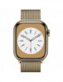 Watch S8 Cell GPS 41 Gold Steel Milan.