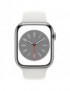 Watch S8 Cell GPS 45 Silver Steel Whi.