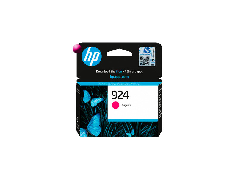 HP 924, Cartridge, purpurový (magenta) (4K0U4NE)