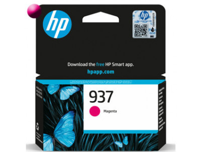 HP 937, Cartridge, purpurový (magenta) (4S6W3NE)