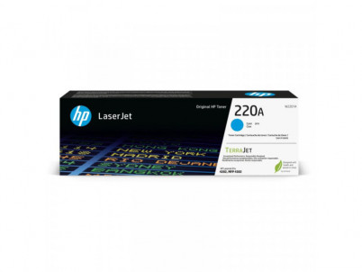 HP 220A Toner W2201A, azúrový (cyan)