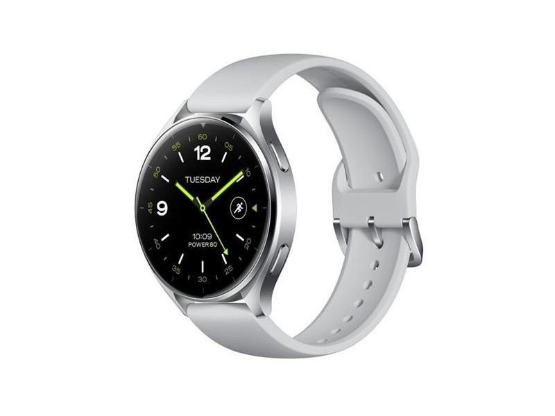 XIAOMI Watch 2 Silver Case With Gray TPU Strap