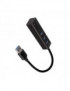 HMA-CR3A HUB 3xUSB-A microSD ALU USB 3.2