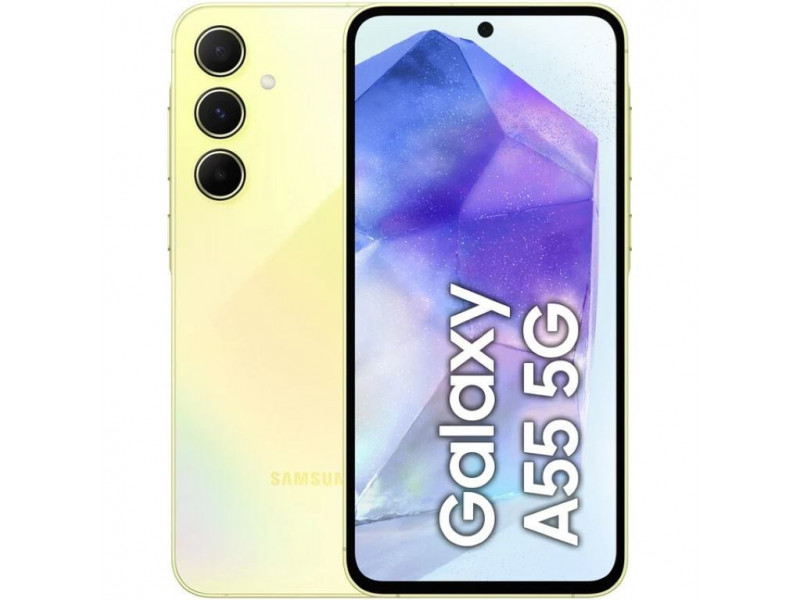 SAMSUNG Galaxy A55 5G 6GB/128GB, lemon