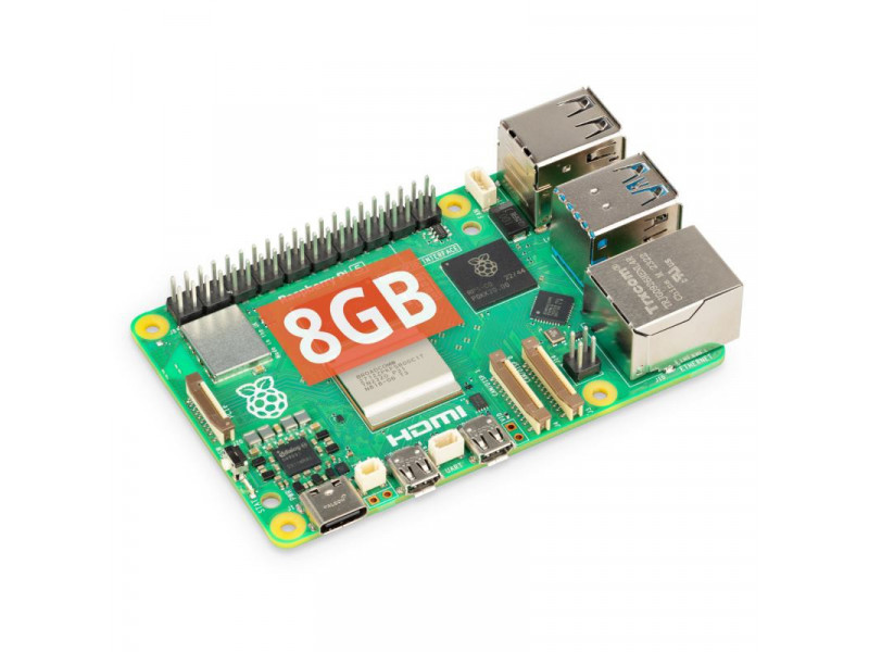 PC Raspberry Pi 5, 8GB/WiFi/BT/1000Mbps