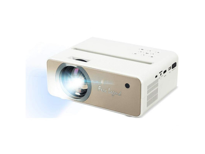 AOpen QF12, LED Projektor FHD, biely