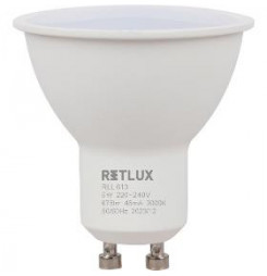 RLL 613 GU10 bulb 5W WW D RETLUX