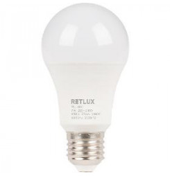 RLL 600 A60 E27 bulb 7W WW D RETLUX