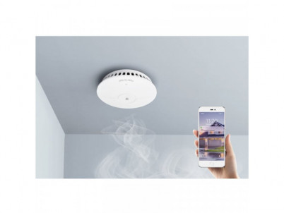 WOOX R7049, Smoke Alarm Single Unit ZigBee