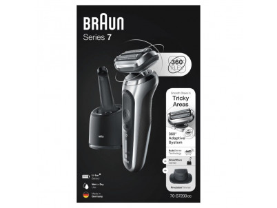 BRAUN Holiaci strojček Series 7 71-S7200cc Silver