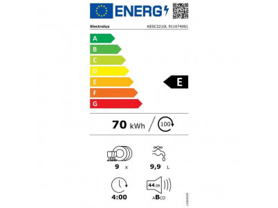 ELECTROLUX Vstavaná umývačka riadu KESC2210L