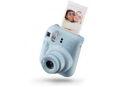 FujiFilm Instax Mini 12 BIG Bundle, Pastel Blue