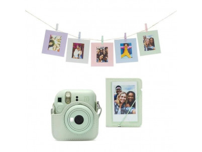 FujiFilm Instax Mini 12 BIG Bundle, Mint Green