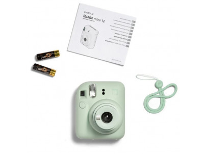 FujiFilm Instax Mini 12 BIG Bundle, Mint Green