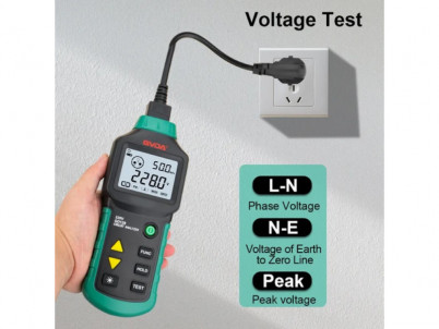 GVDA GD129, Digitálny tester zásuviek