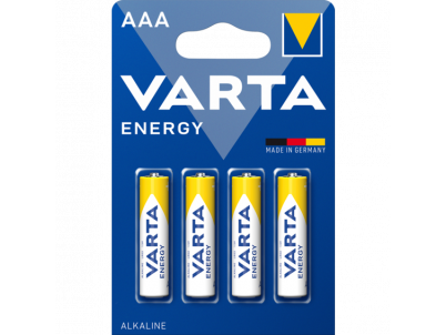 VARTA Batérie ENERGY Alkaline AAA 4ks