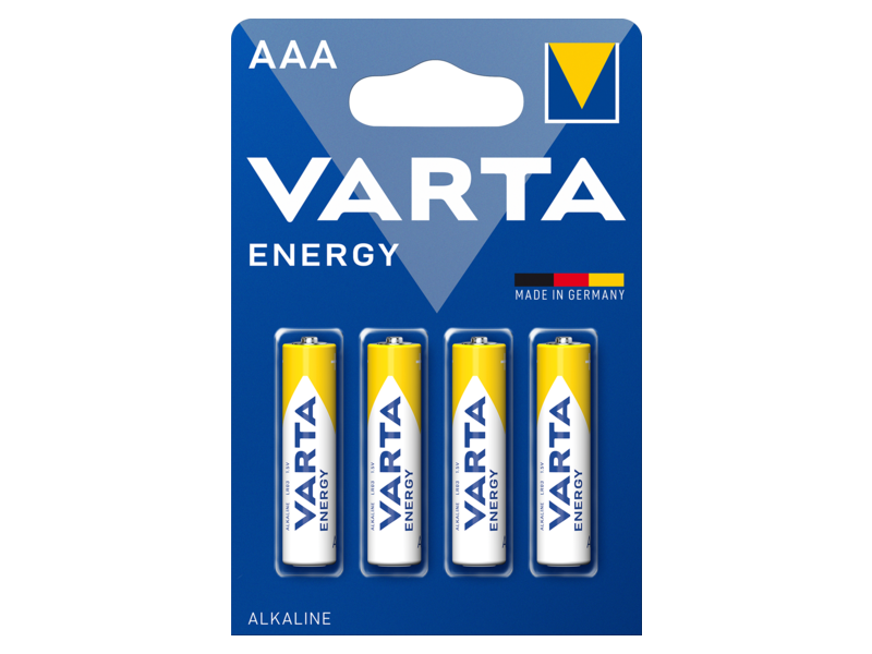 VARTA Batérie ENERGY Alkaline AAA 4ks