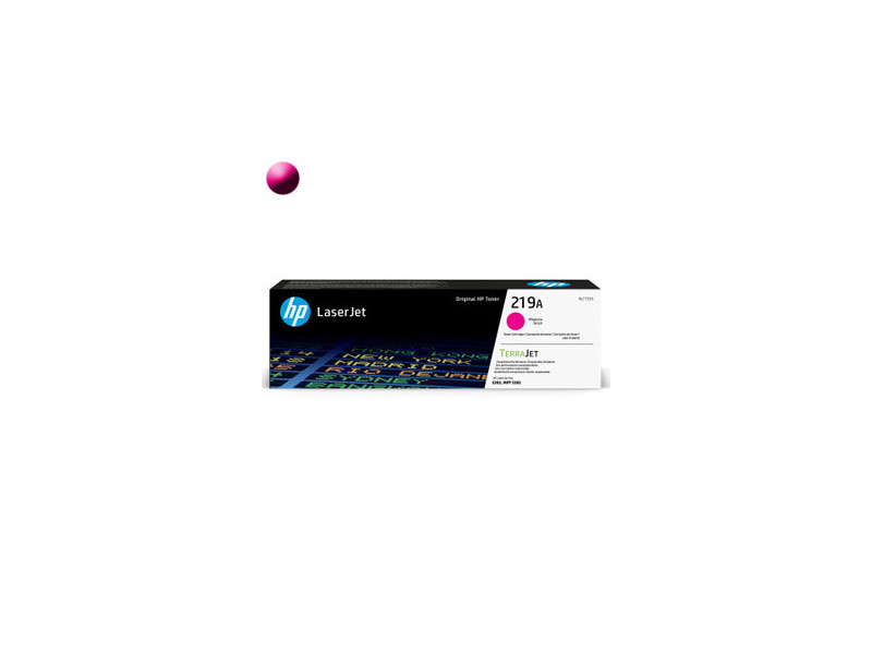 HP 219A Toner W2193A, purpurový (magenta)