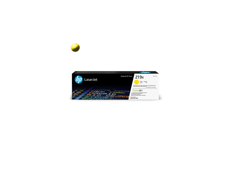 HP 219X Toner W2192X, žltý (yellow)