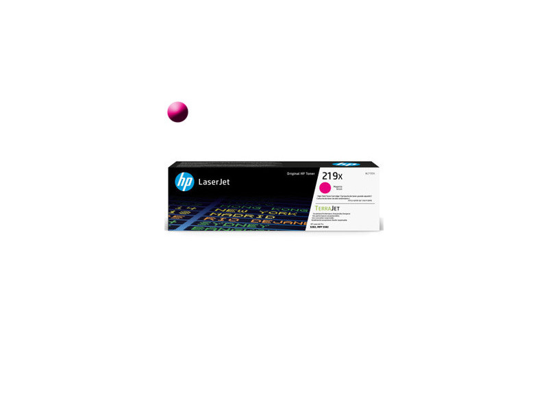 HP 219X Toner W2193X, purpurový (magenta)