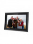 WiFi digitálný fotorámček 10.1 "(25,6 cm) IPS dotykový displej Vysoké rozlíšenie 1280 x 800 pikselov Široký pozorovací uhol, jasné farby Konektivita: Wi-Fi, MicroSD (SDHC / SDXC) 4,6 GB interná pamäť Aplikácia pre iOS & Android smartfóny zadarmo (Frameo) Posielanie fotografií a videá do fotorámika priamo...
