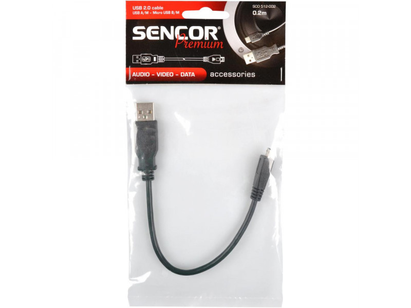 SCO 512-002 USB A/M-Micro B       SENCOR