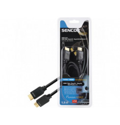 SAV 165-015 HDMI M-M 1,5M v1.4 PG SENCOR