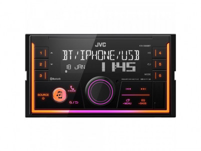 KW-X850BT 2DIN autorád. s USB/MP3/BT JVC