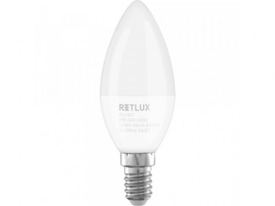 RLL 427 C37 E14 candle  6W CW     RETLUX