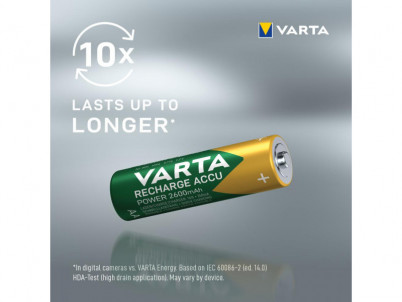 Accu R2u AA/2 HR6 2600mAh bat. VARTA