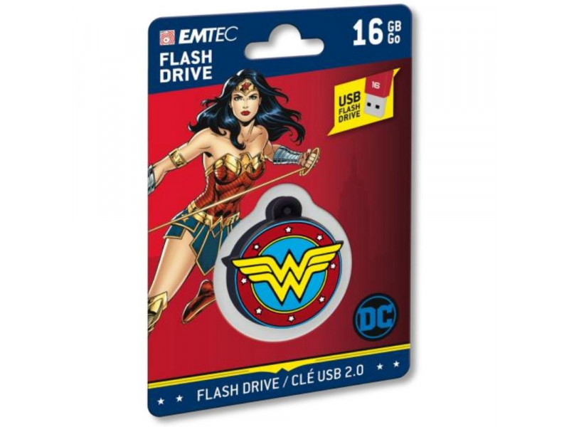 EMTEC DC Comics Collector Wonderwoman 16GB ECMMD16GDCC03